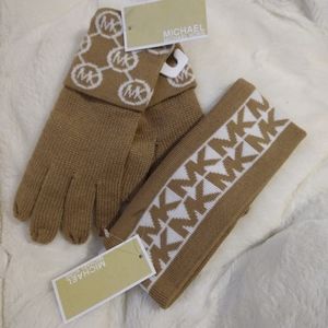 Michael kors headband and gloves